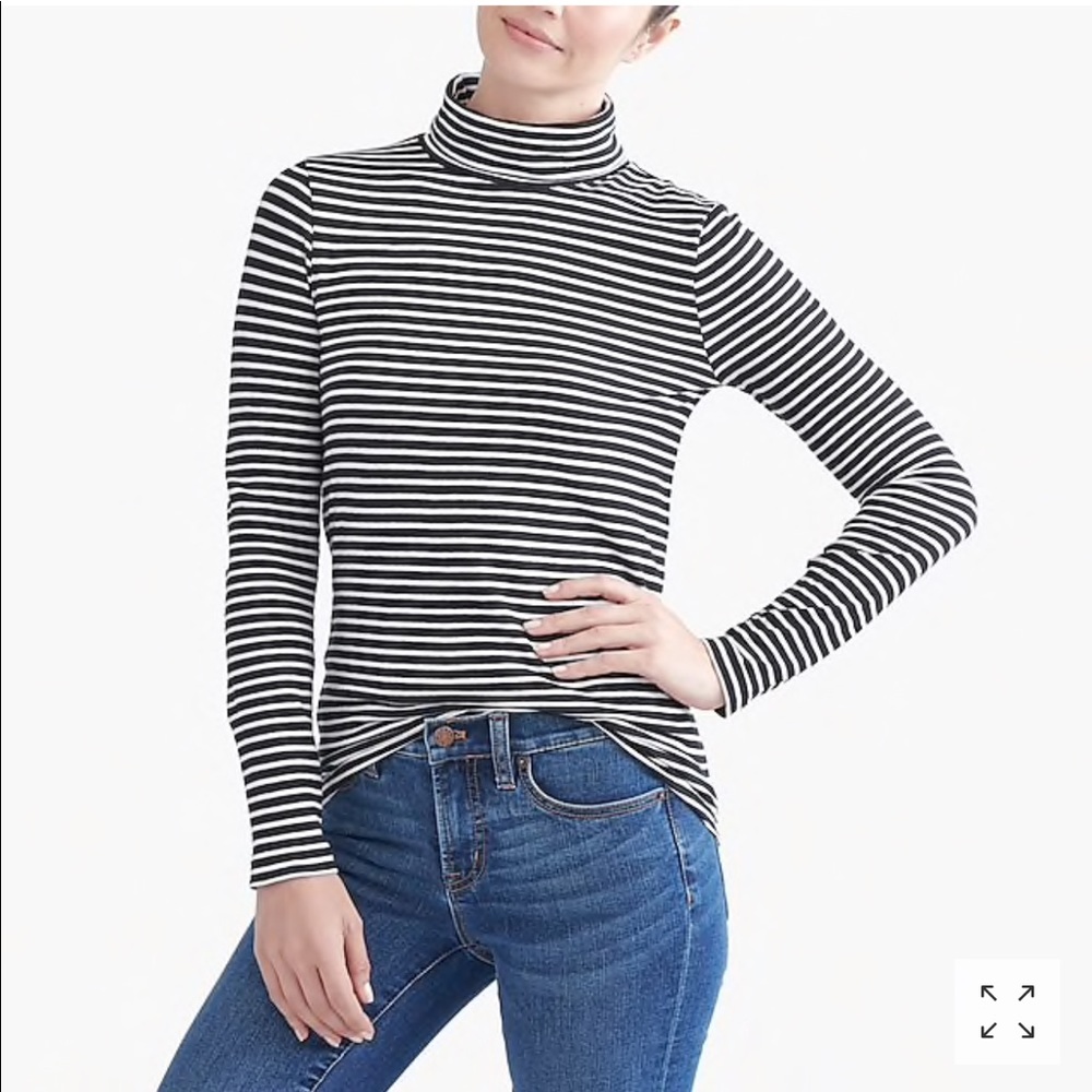 Jcrew factory x-small tissue turtleneck